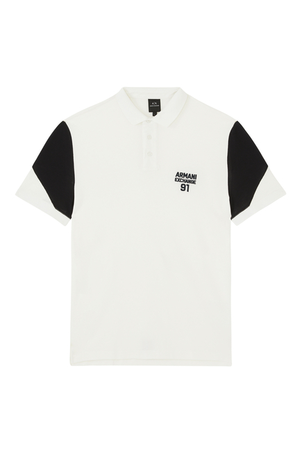 Logo Cotton Piqué Polo Shirt